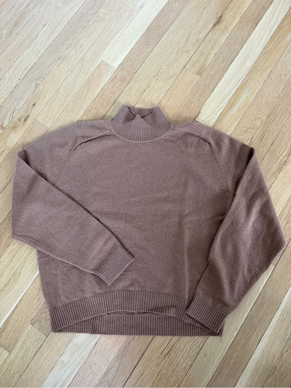 Women's Mock Neck Wool Sweater